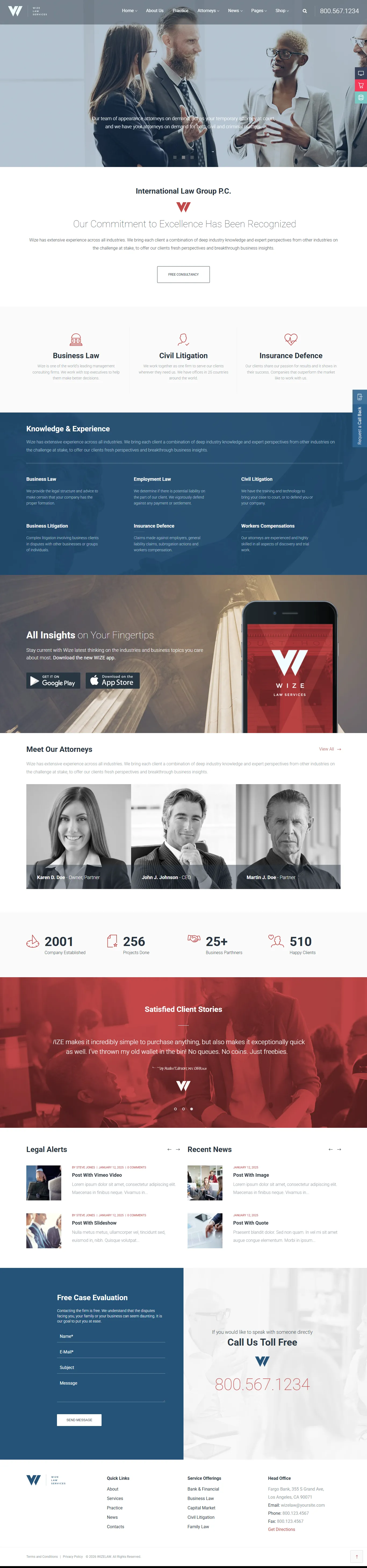 SEO for Legal Services website